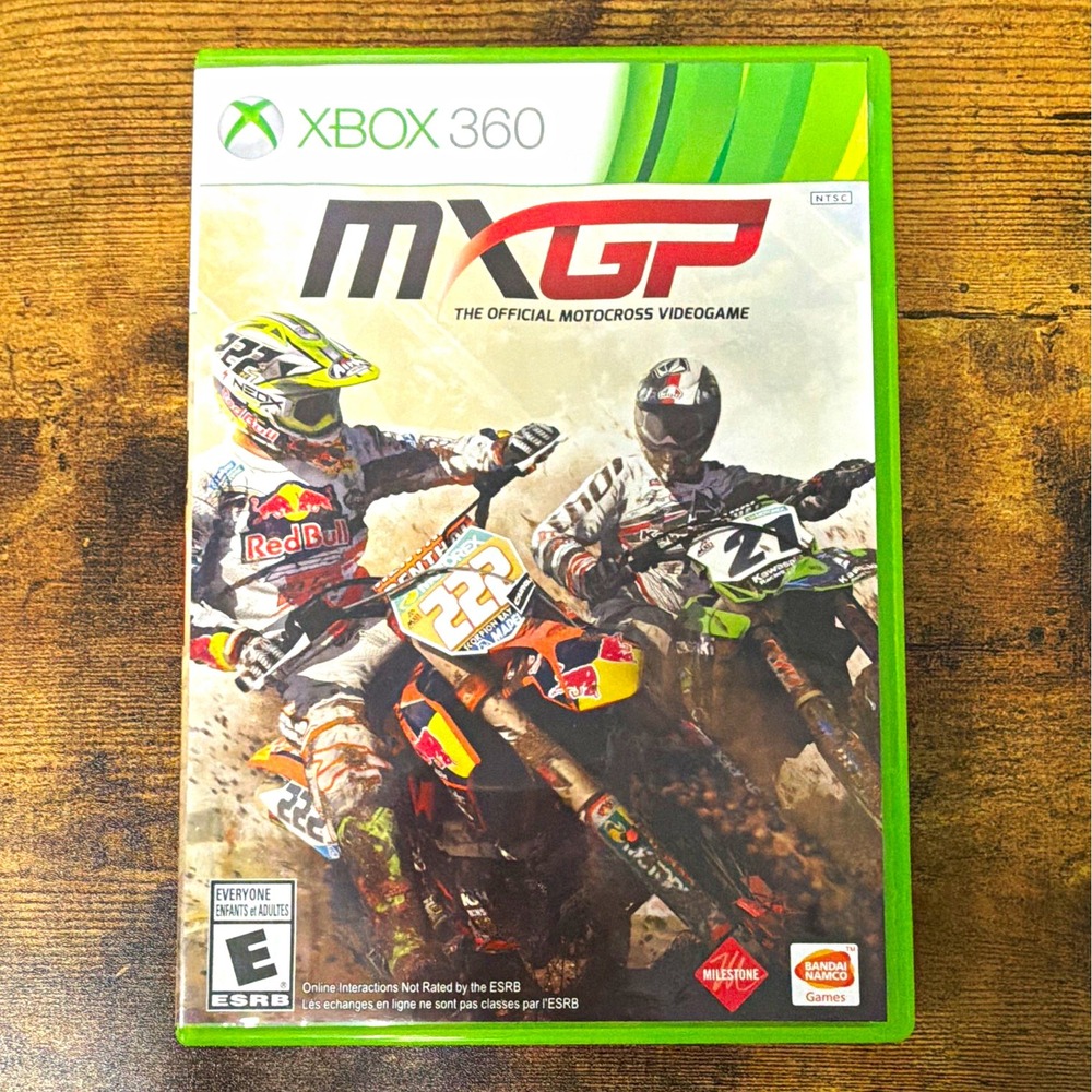 Bandai Namco MXGP The Official Motocross Videogame w/Manual Xbox 360 NTSC 2014